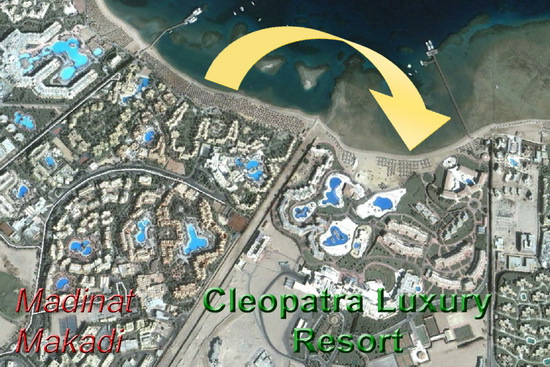Extra Divers Makadi Bay, Cleopatra Luxury Resort