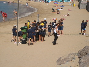 Beachcleaning Gran Canaria - Mogan Beachcleaning Gran Canaria - Mogan