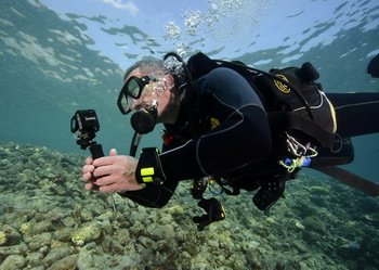 Buddy-Watcher - ideales Rufsystem zB für Fotografen unter Wasser © Gerald Nowak