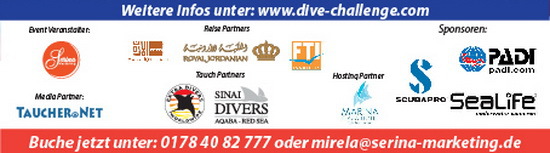 Dive Challenge 2015 - Jordanien