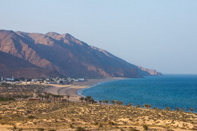 Sifawy Ort mit der langen Bucht