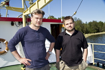 Dennis Aasberg (links) und Peter Lindberg , © www.oceanexplorer.se