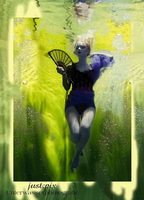 Model Aquagraphy Pixel 1 - Marielle Schippers Model Veronika Frank